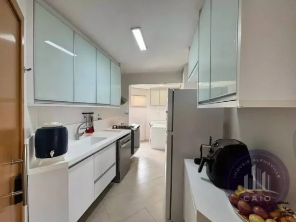 Imagem Apartamento com 3 dormitórios para alugar, 127m² por R$ 11.000 - Alphaville