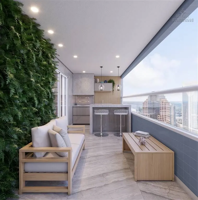 Imagem Apt. novo na Mirim, 2 Dorms com Suíte, Churrasqueira Privativa e Lazer Premium