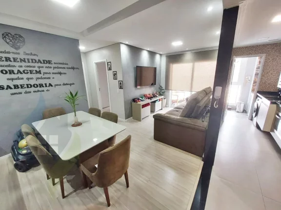 Imagem Apartamento de 2 dormitórios sendo 1 suíte, 2 banheiros, 2 vagas, com 65m² em Rudge Ramos/SBC