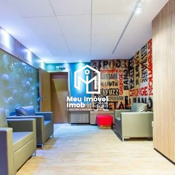 Imagem Apartamento 1 Quarto 1 Vaga 44m² Vista Livre Águas Claras