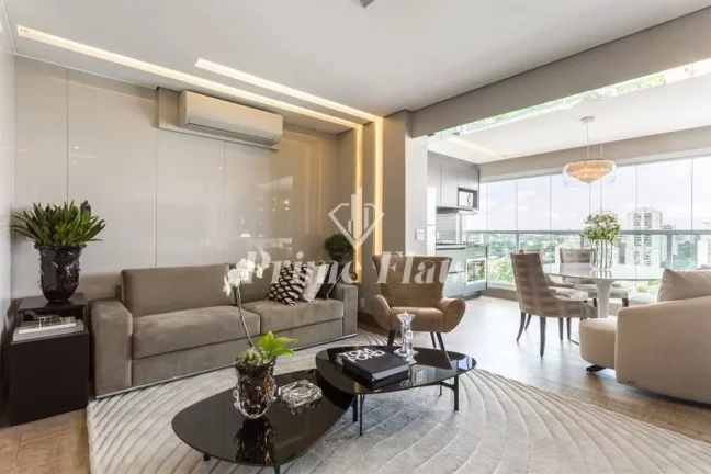 Imagem Flat disponível para venda no Condomínio Cosmopolitan High Garden, com 58m², 1 dormitório e 1 vaga