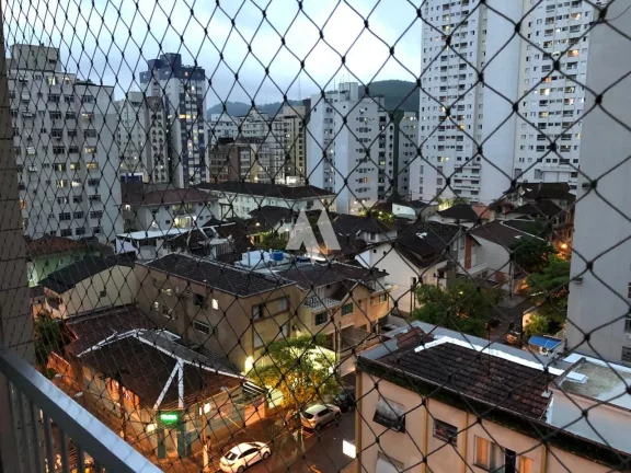 Imagem Apartamento Gonzaguinha São Vicente, 85m² com 2 dorms, varanda, vaga!