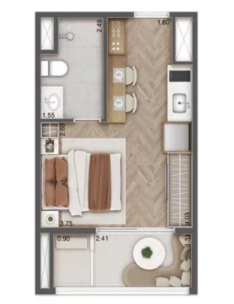 Imagem Apartamento à venda no bairro Jardim das Acácias - São Paulo/SP