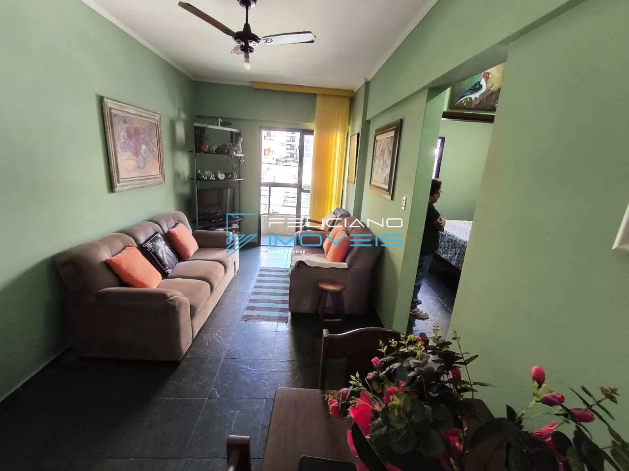 Imagem Apartamento com 2 quartos, Guilhermina, Praia Grande - R$ 380 mil, Cod: 7312