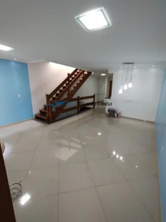 Imagem Sobrado à Venda com 3 dormitórios, 4 vagas, Vila América, Santo André