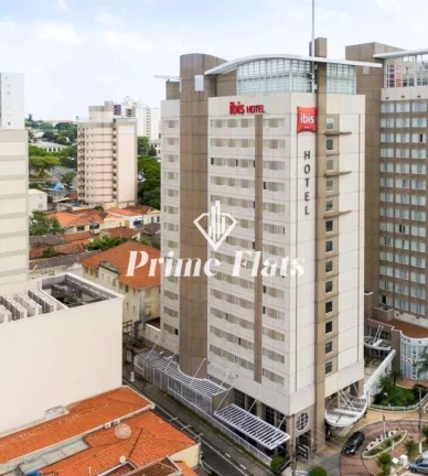 Imagem Flat disponível para venda no Hotel ibis Campinas, com 18m², 1 dormitório e 1 vaga
