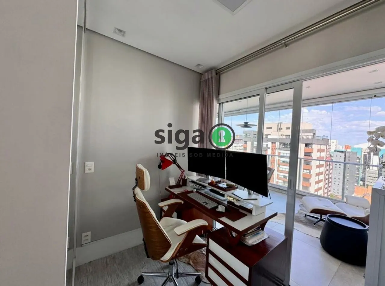 Imagem Apartamento para Venda e Locação em Moema com 2 quartos, 2 banheiros, 2 vagas