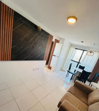 Imagem Apartamento para Locação em Jaboatão dos Guararapes, Candeias, 2 dormitórios, 1 banheiro, 1 vaga