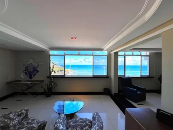 Imagem A 5ª Avenida imóveis selecionou essa rara unidade a venda no Condomínio Quinta da Barra, em frente ao mar do Farol da Barra, 4/4, suite 184,00m²