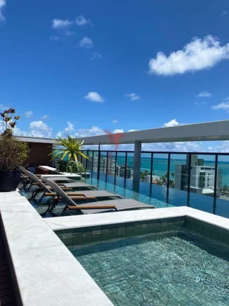 Apartamento em Camboinha a 200m da Praia em Condomínio com área de lazer completa em Rua Agostinho Garcia Lobo