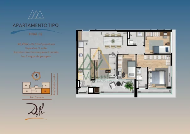 Imagem Apartamento Alto Padrão à venda Bacacheri Curitiba PR