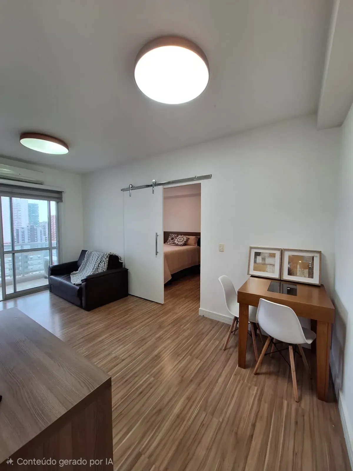 Imagem Apartamento com 1 Quarto para Alugar, 44 m² em Boqueirão - Santos