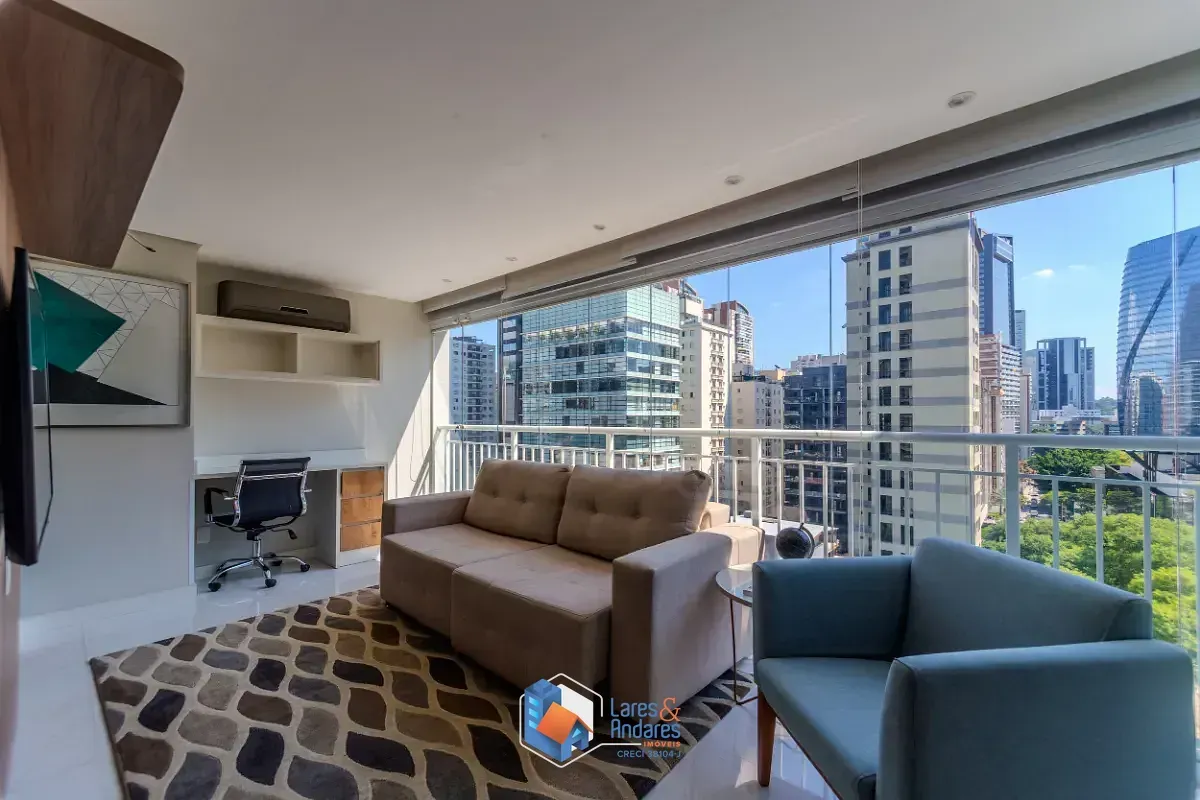 Imagem Apartamento para venda em Vila Olímpia com 1 quarto, sendo 1 suíte, 57m²