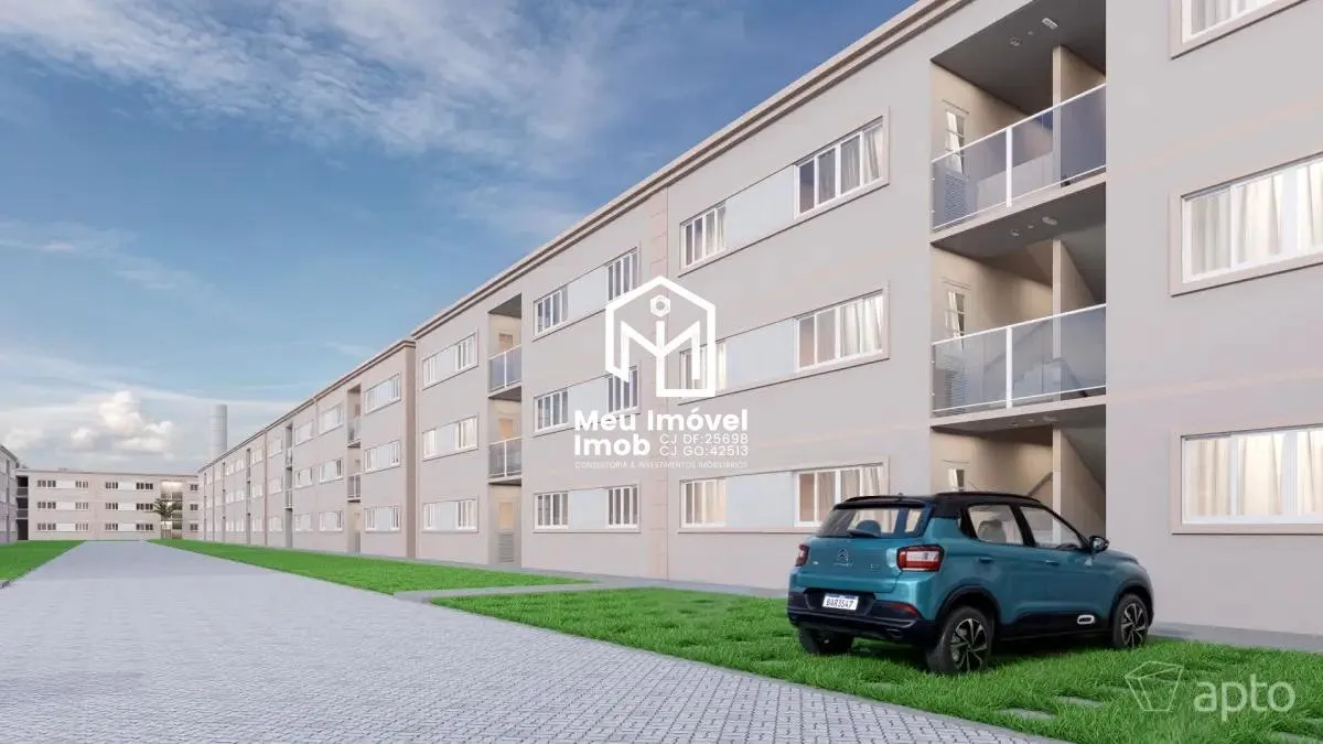 Imagem Gran Roma APTO 2 Quartos 1 Vaga 44m² Área de Lazer Completa