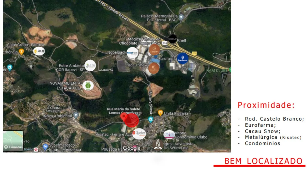 Imagem Oportunidade única: Área Industrial de 46.480m² para venda ou locação em Itapevi-SP, Estância São Francisco