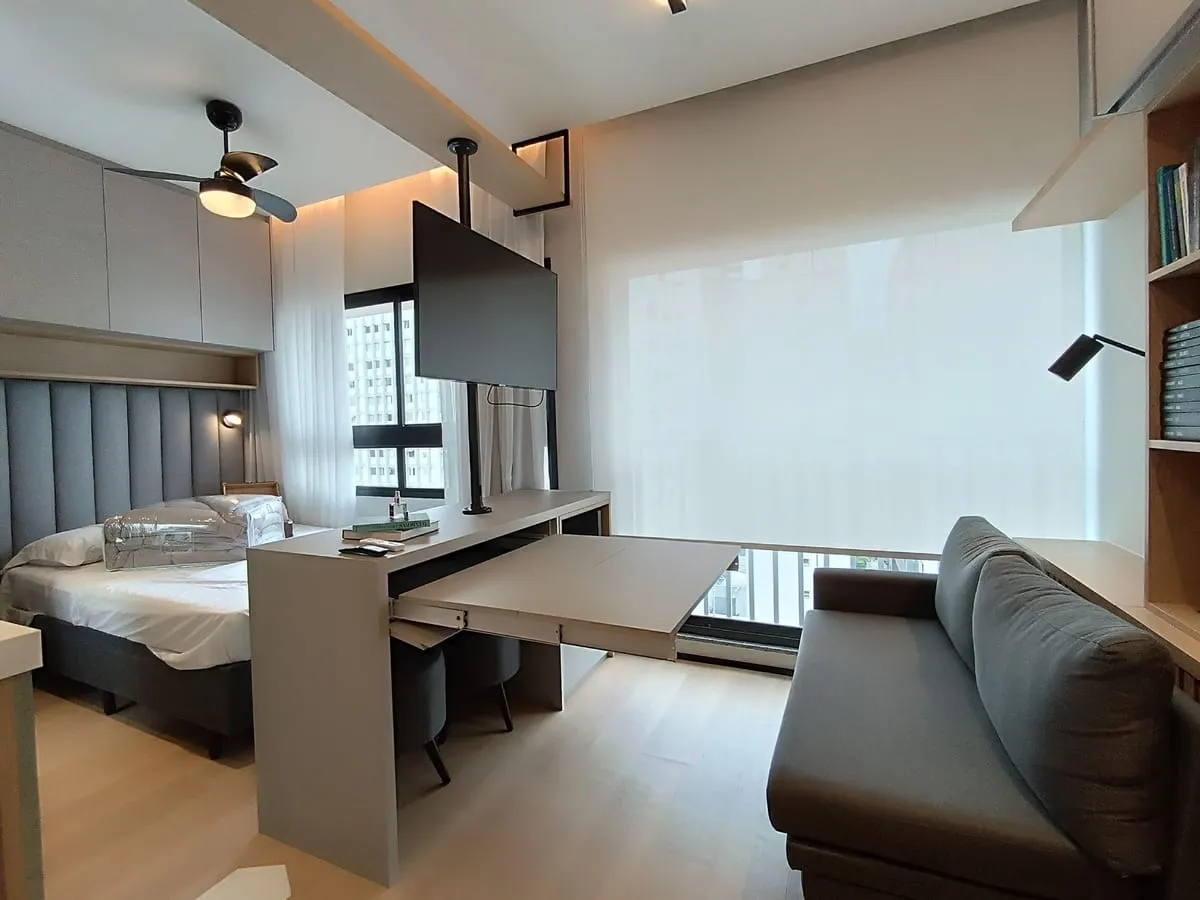Foto do imóvel Apartamento com 1 Quarto para alugar, 23m² - Pinheiros em Rua Alves Guimarães, 105 - Pinheiros, São Paulo - SP