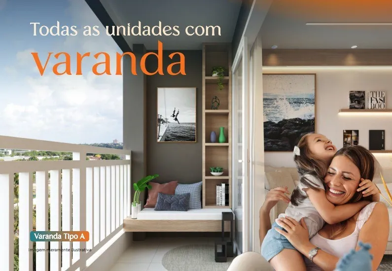 Imagem Apartamento para Venda em Fortaleza, Francisco Sá, 2 dormitórios, 1 suíte, 2 banheiros, 1 vaga