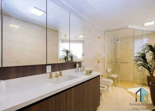 Imagem Apartamento Lindo, 04 quartos c/suítes, 04 vagas, 620m² const. no Bigorrilho em Curitiba - PR