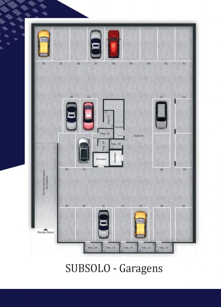 Imagem Lançamento: Apartamento no EDIFÍCIO LONDON RESIDENCE no Bairro Coqueiral em Cascavel - 178.63m² com portaria 24h