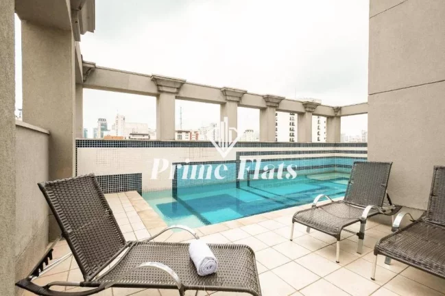 Imagem Flat disponível para venda no Novotel Jardins, com 60m², 1 dormitório e 1 vaga de garagem