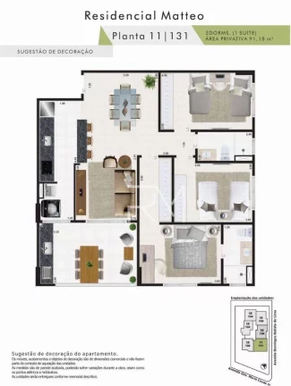 Foto do imóvel Apartamento à venda, 72 m por R$ 285.000,00 - Vila Dinópolis - Mongaguá/SP
