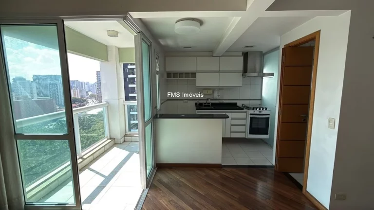 Imagem Apartamento Duplex para locação em Moema, com 2 quartos, 1 sala, 2 vagas.