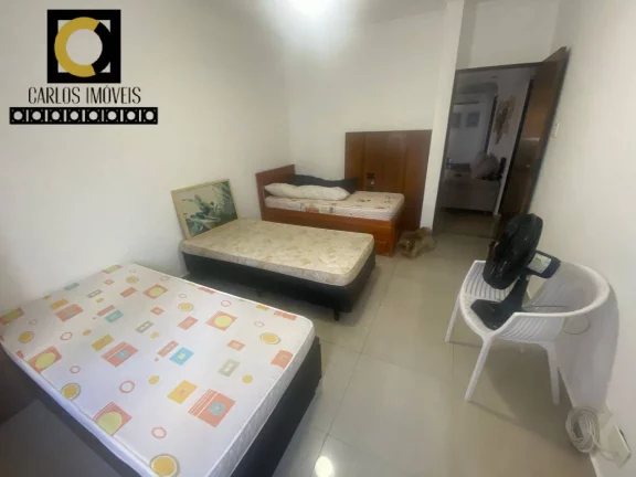 Imagem Home Office na praia de Santos - Apto de 2 Dormitórios Mobiliado