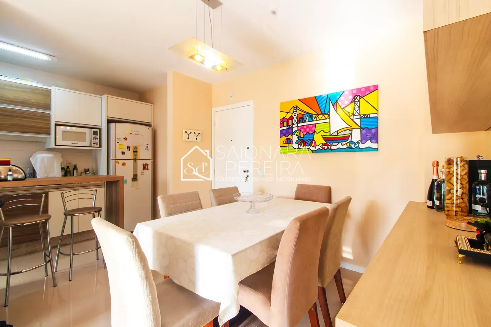 Imagem Apartamento à venda no bairro Campinas, São José - 2 dormitórios com varanda gourmet