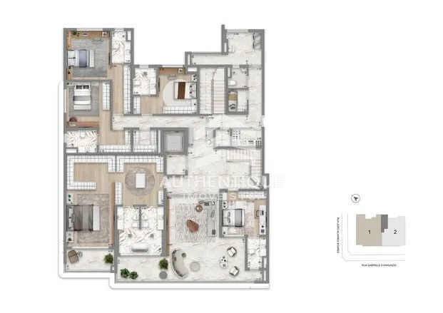 Imagem CASA GABRIELE CAMPO BELO - Apartamento à venda no bairro Campo Belo - São Paulo/SP, Zona Sul