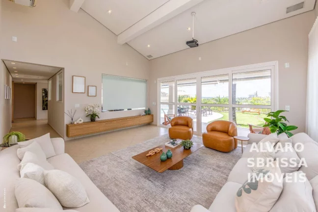 Imagem Casa clássica, mobiliada e climatizada, atemporal, toda atualizada e com muita luz natural. Condomínio Plaza Athenée Itu SP. at:1145m2 ac:460m2