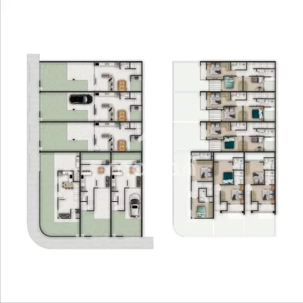 Imagem Casa Geminada com 2 quartos, Nossa Senhora da Paz - Balneário Piçarras