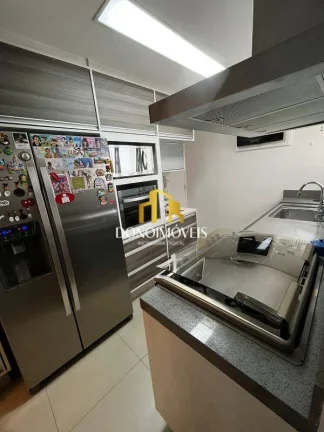 Imagem Apto venda 3 dorm vista piscina, 123m Cond Domo Life Centro SBC SP