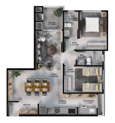 Imagem Scenarium Tower - Apartamento à venda no bairro Morretes - Itapema/SC