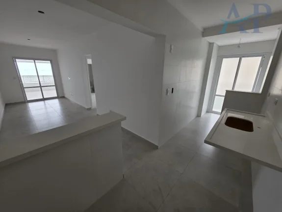 Imagem Apartamento em Praia Grande com 2 Dormitórios Frente Mar