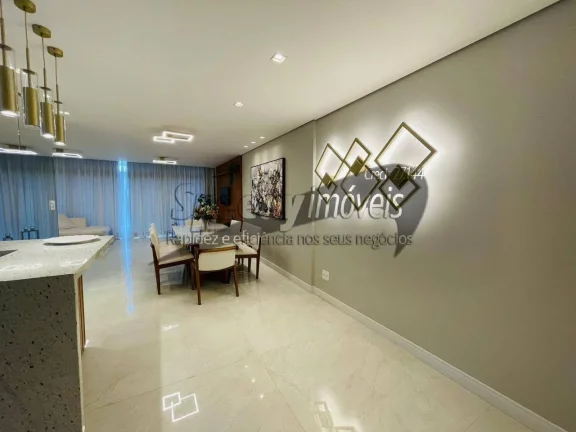Imagem Apartamento em Santos, na orla da praia com vista mar