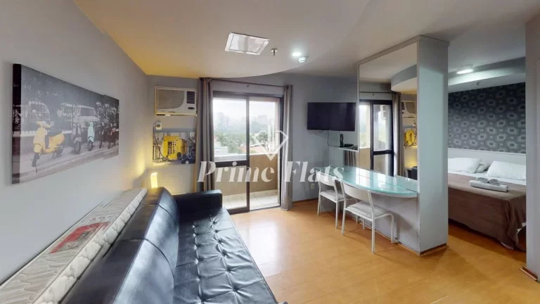 Imagem Apartamento disponível para venda no Hotel Premium Flats Berrini no Brooklin, com 35m² e 1 dormitório