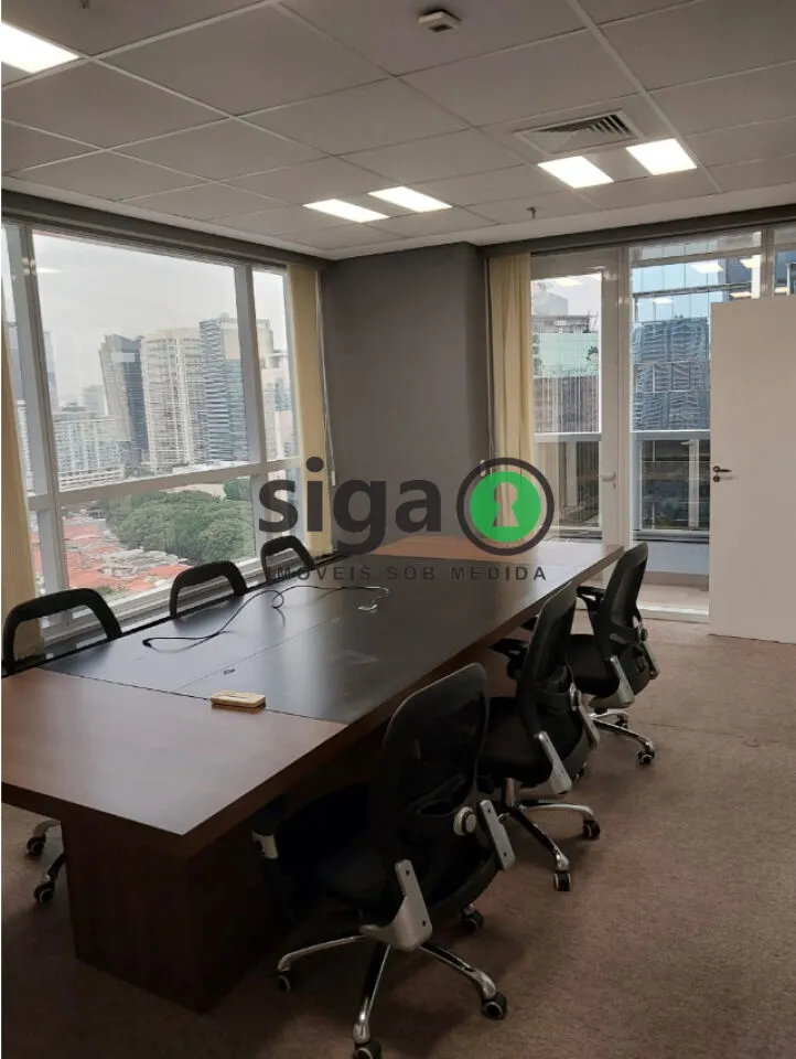 Imagem CONJUNTO COMERCIAL 303M² PARA VENDA E LOCAÇÃO MOBILIADO AV ROQUE PETRONI BROOKLIN