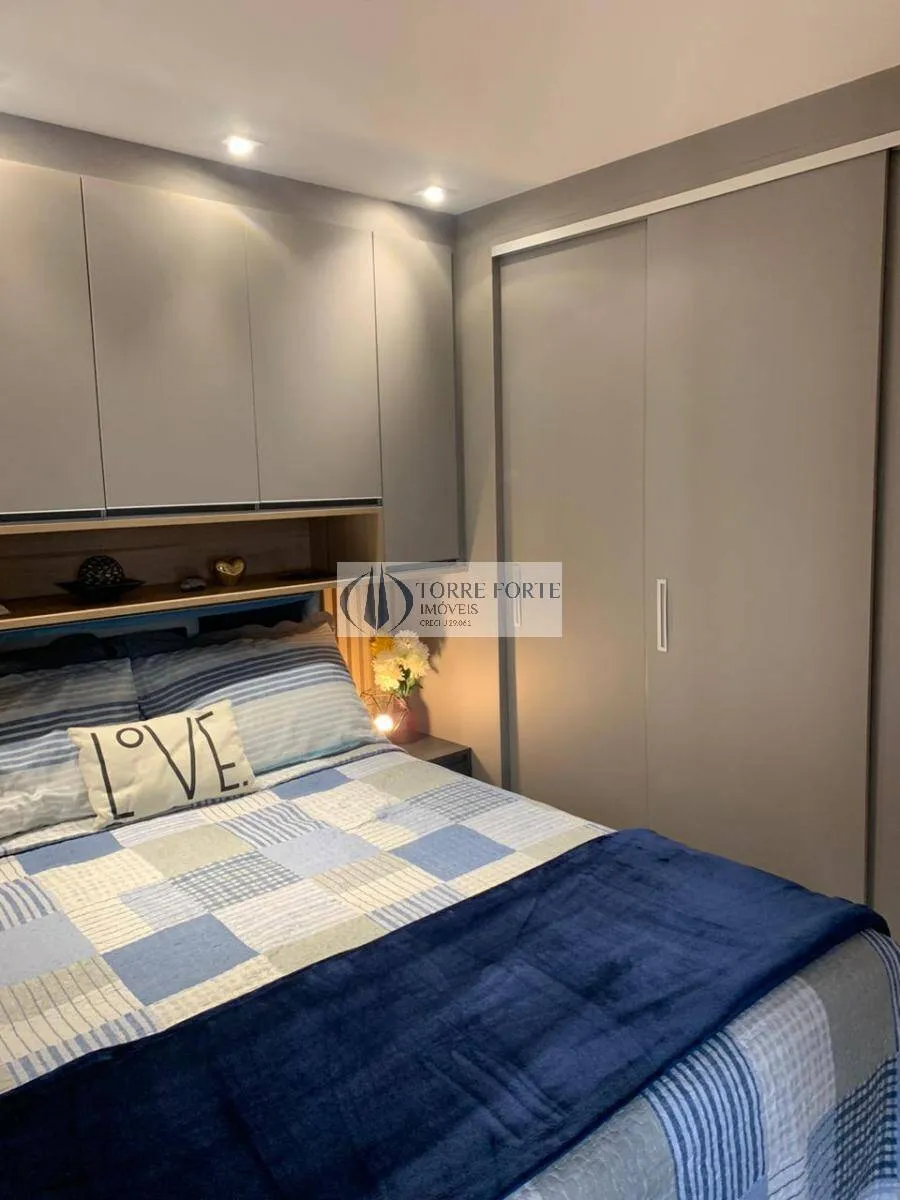 Imagem Apartamento de 38m², com 2 dormitórios e 1 vaga, a 5 min do metrô Patriarca