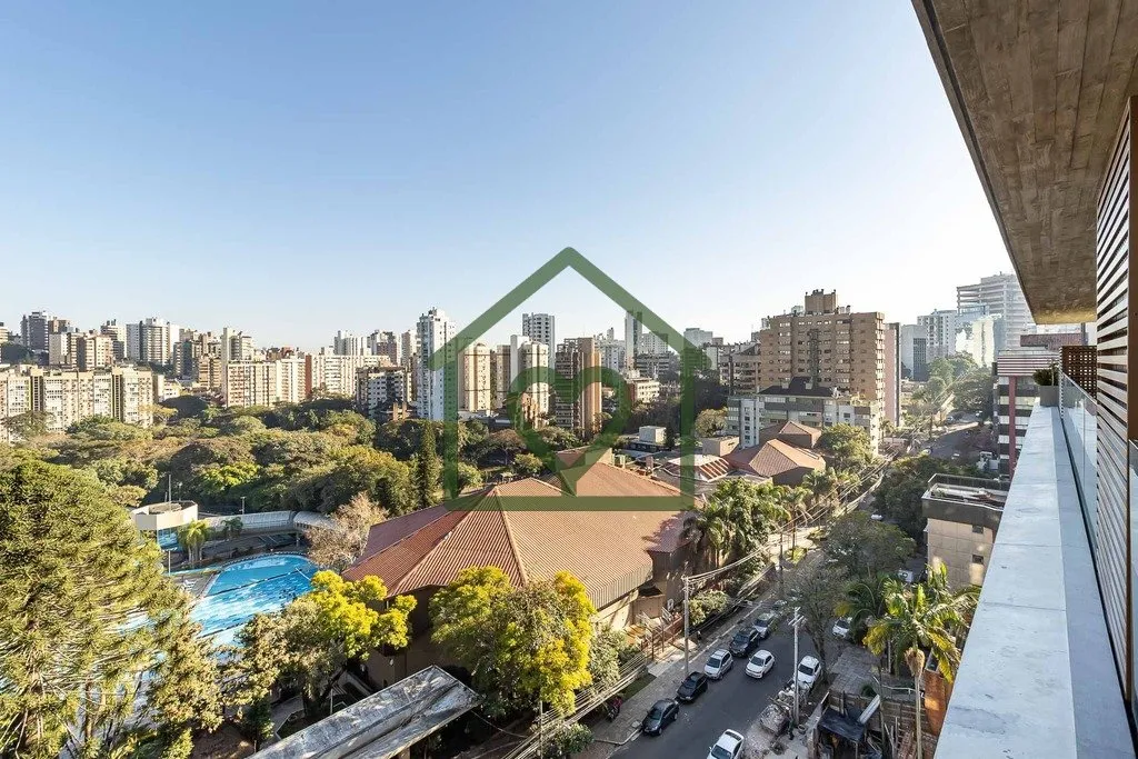 Imagem Apartamento de andar inteiro no 14º andar, com vista definida para toda cidade. São 317m², 3 suí...