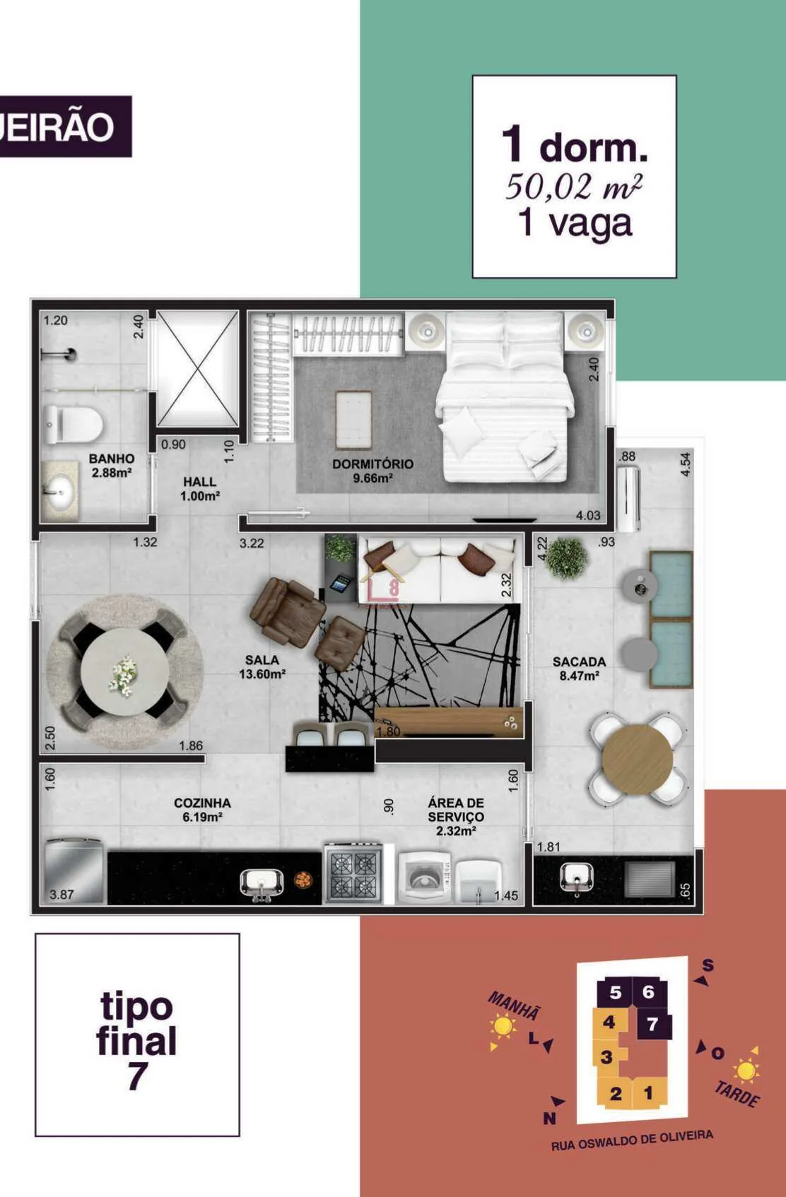 Imagem apartamento a venda no Boqueirão