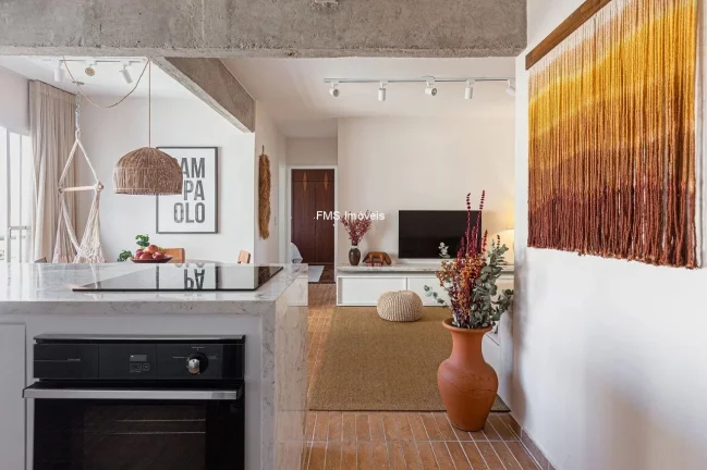 Imagem Apartamento à venda em São Paulo-SP, Jardim America: 2 quartos, 1 suíte, 1 sala, 2 banheiros, 65m².