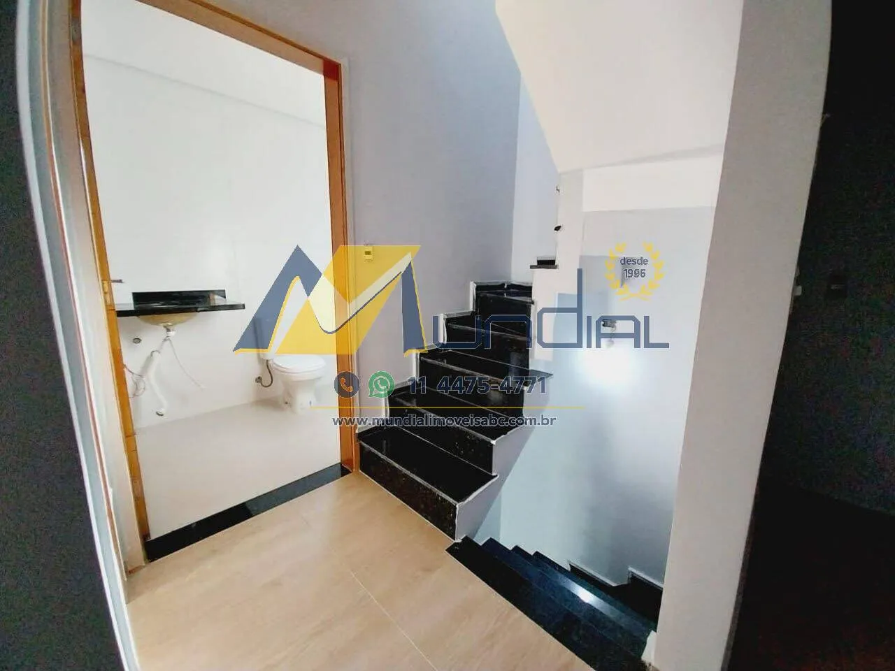 Imagem Sobrado Novo à Venda na Vila Marina - 88m² com Cobertura e 2 Vagas