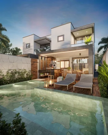 Imagem Liberty Unique: Casas Duplex de Luxo com 03 suites a 100m da CE-010