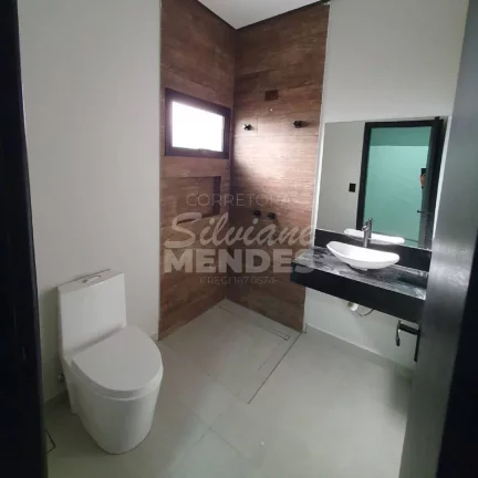 Imagem Casa nova 3 suítes e 4 vagas no condomínio Gramados de Sorocaba