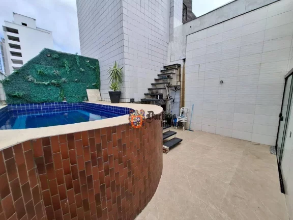 Imagem Cobertura com 2 dormitórios à venda, 115 m² por R$ 399.000,00 - Enseada - Guarujá/SP