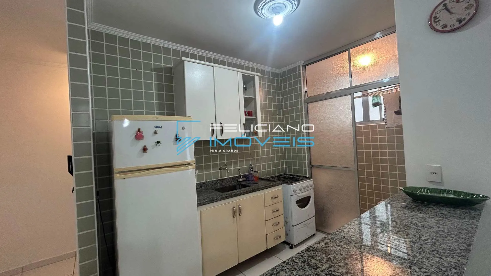 Imagem Apartamento com 1 quarto, Balneário Maracanã, Praia Grande - R$ 299 mil, Cod: 6955