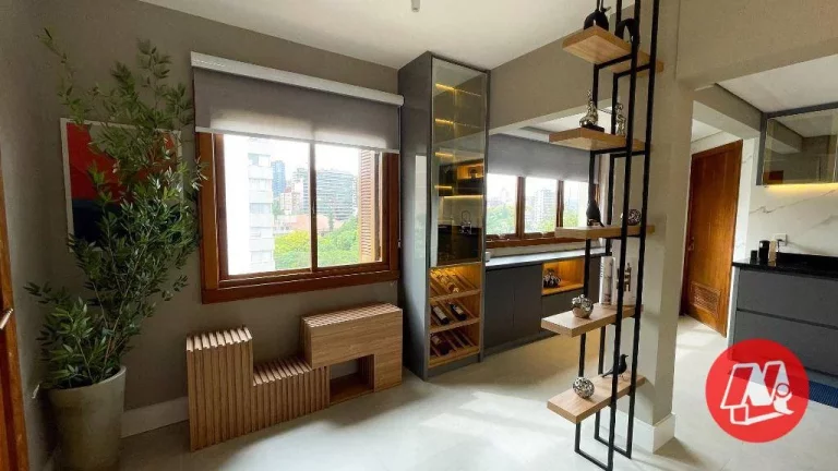 Imagem Próximo a Encol, 145m² privativos. mobiliado, 3 dormitórios e 2 vagas.