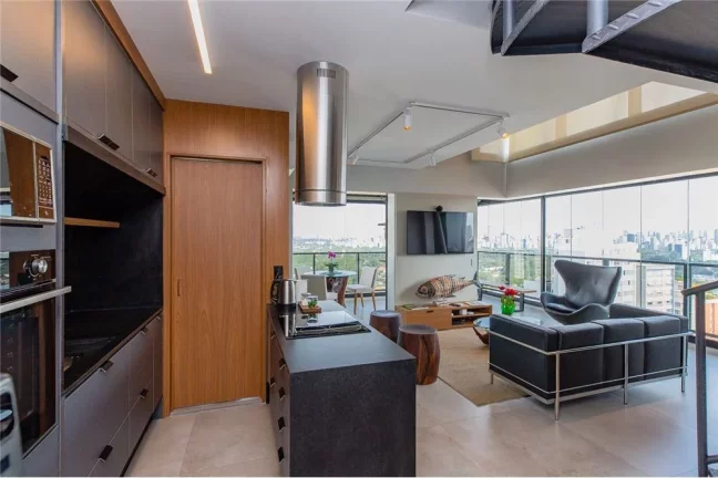 Imagem Apartamento Mobiliado à Venda Em Pinheiros - Duplex Com 1 Suíte e 1 Vaga