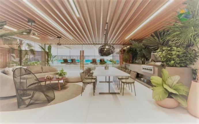 Imagem Apartamento Jardim, de luxo , 663,05m2, Beira mar, em Cabo Branco, João Pessoa, Paraíba.