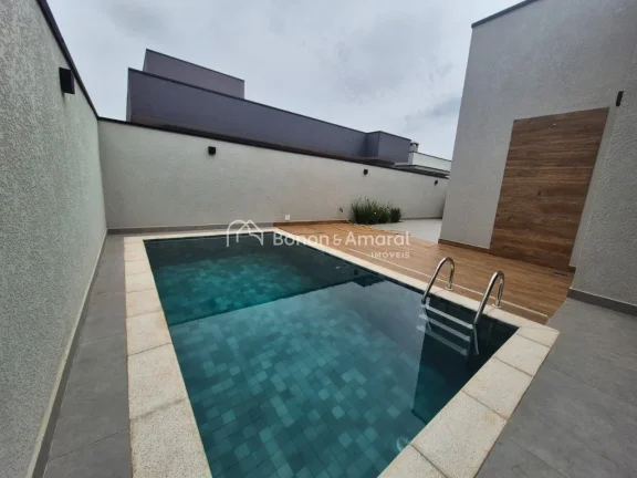 Imagem Essa encantadora casa térrea está localizada no condomínio Royal Garden em Paulínia-SP . 

Com a...